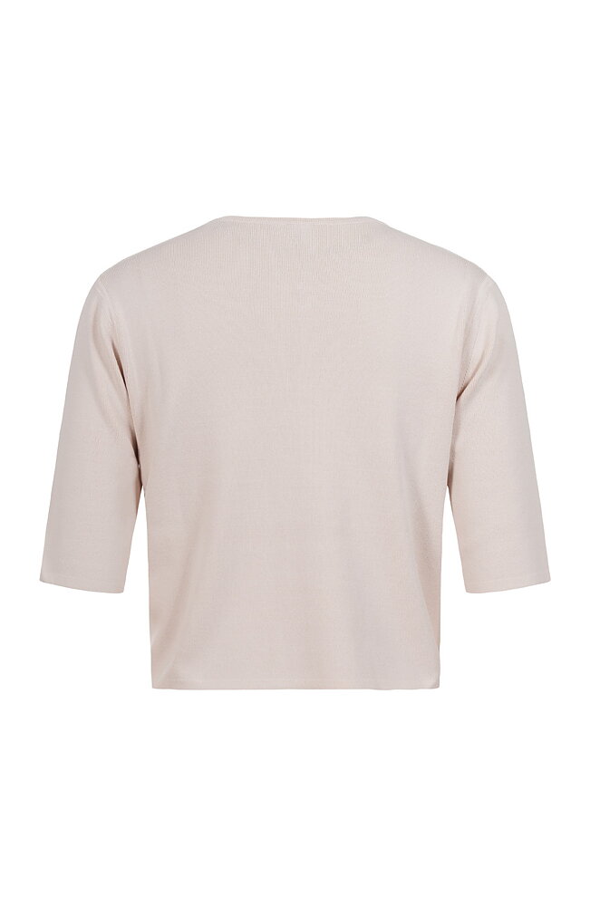 Bolero kort ärm beige