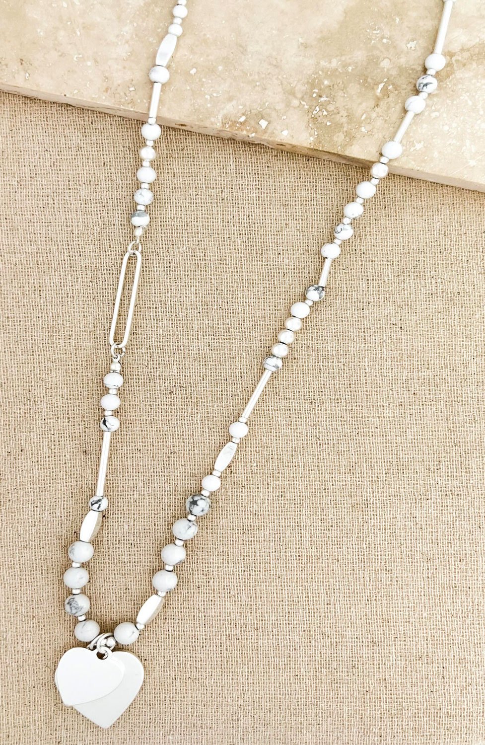 Halsband 2055 silverfärgat