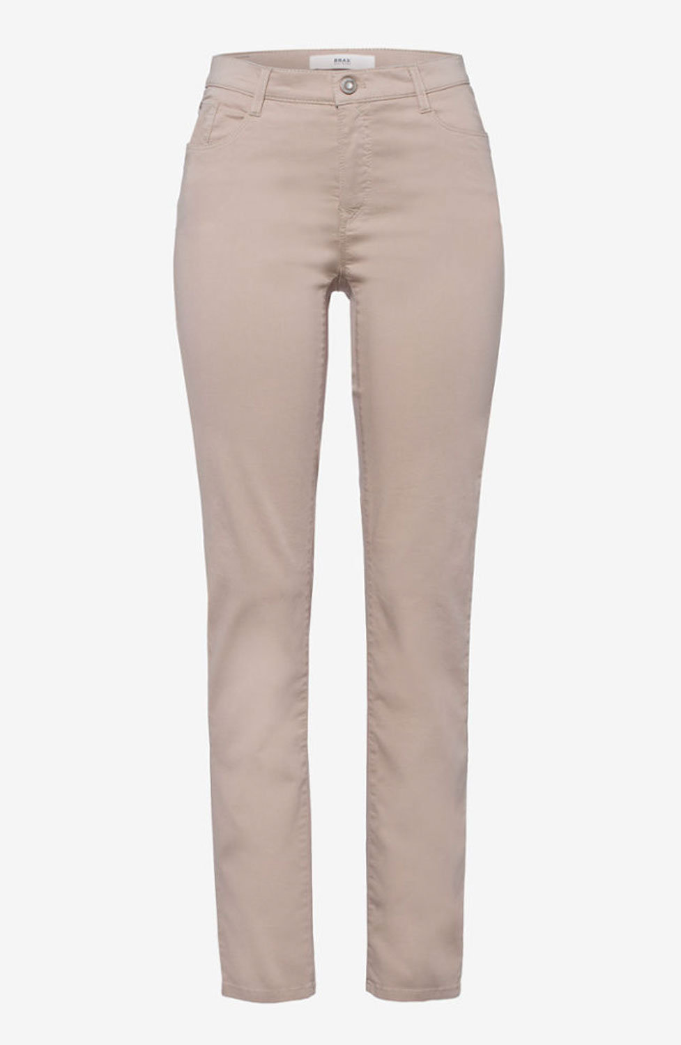 Bomullsjeans Mary ljus sand - 5