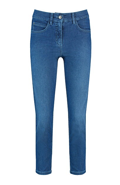 Jeans Soline Best4me 7/8-del mellanblå denim - 4