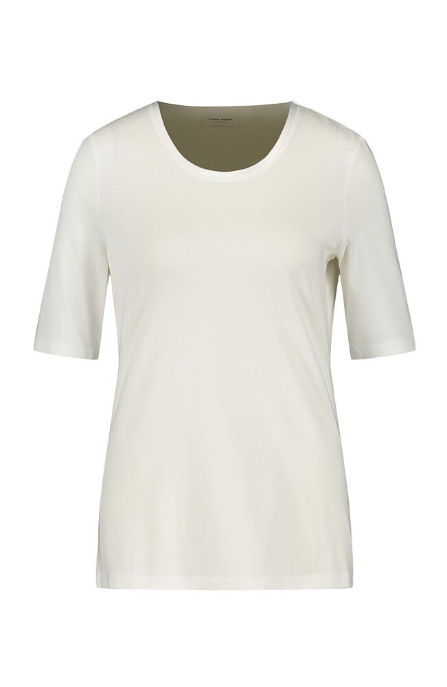 Bastopp glansig ringning offwhite
