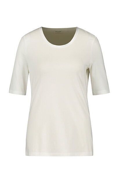Bastopp glansig ringning offwhite