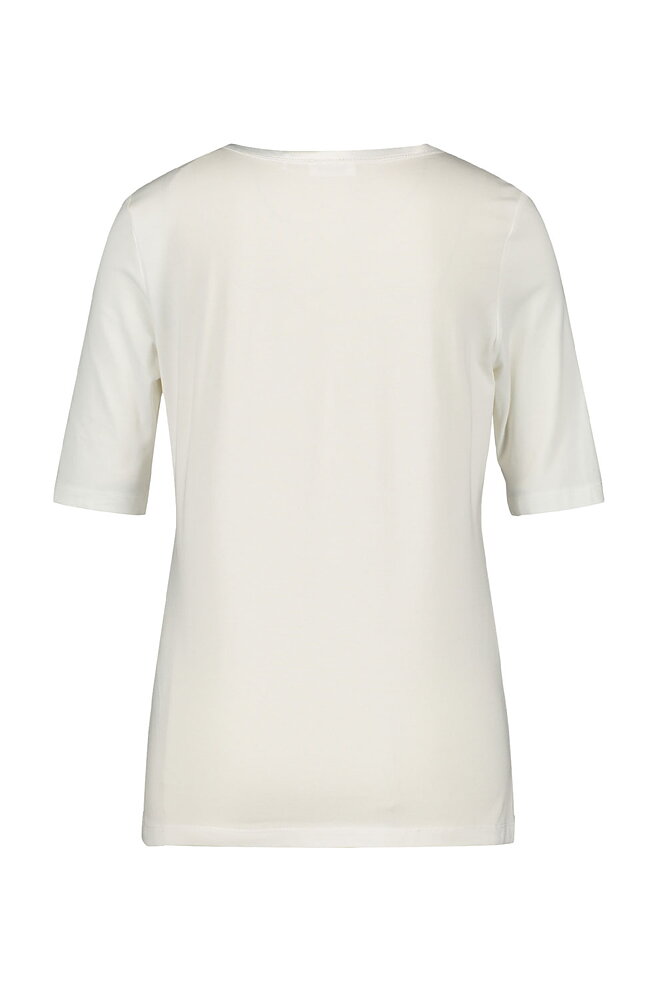 Bastopp glansig ringning offwhite