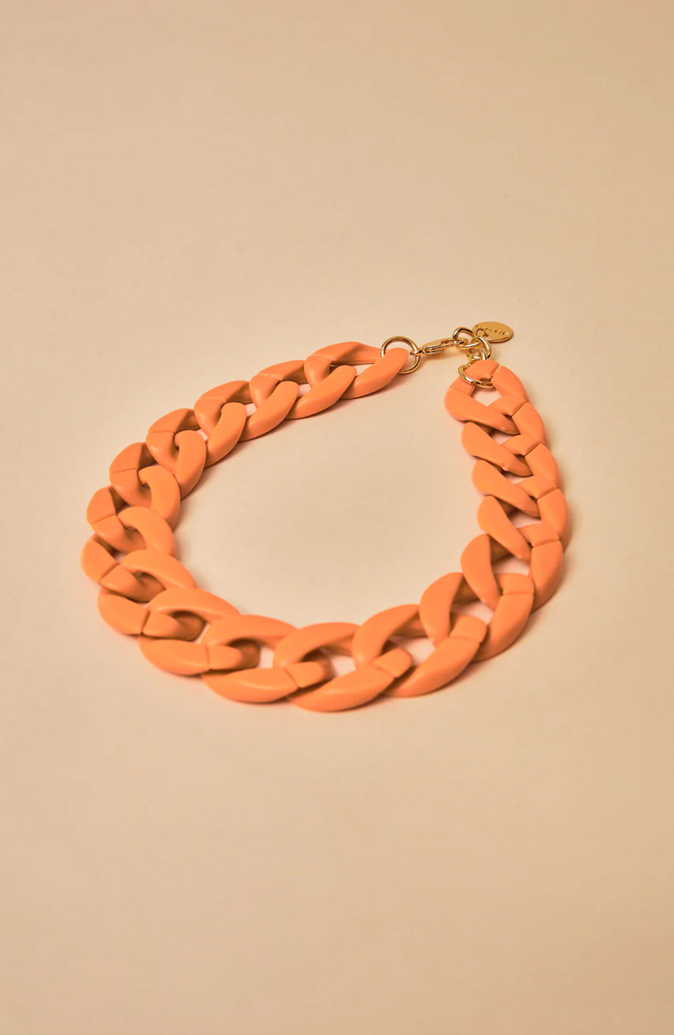 Halsband Big Chain orange - 7