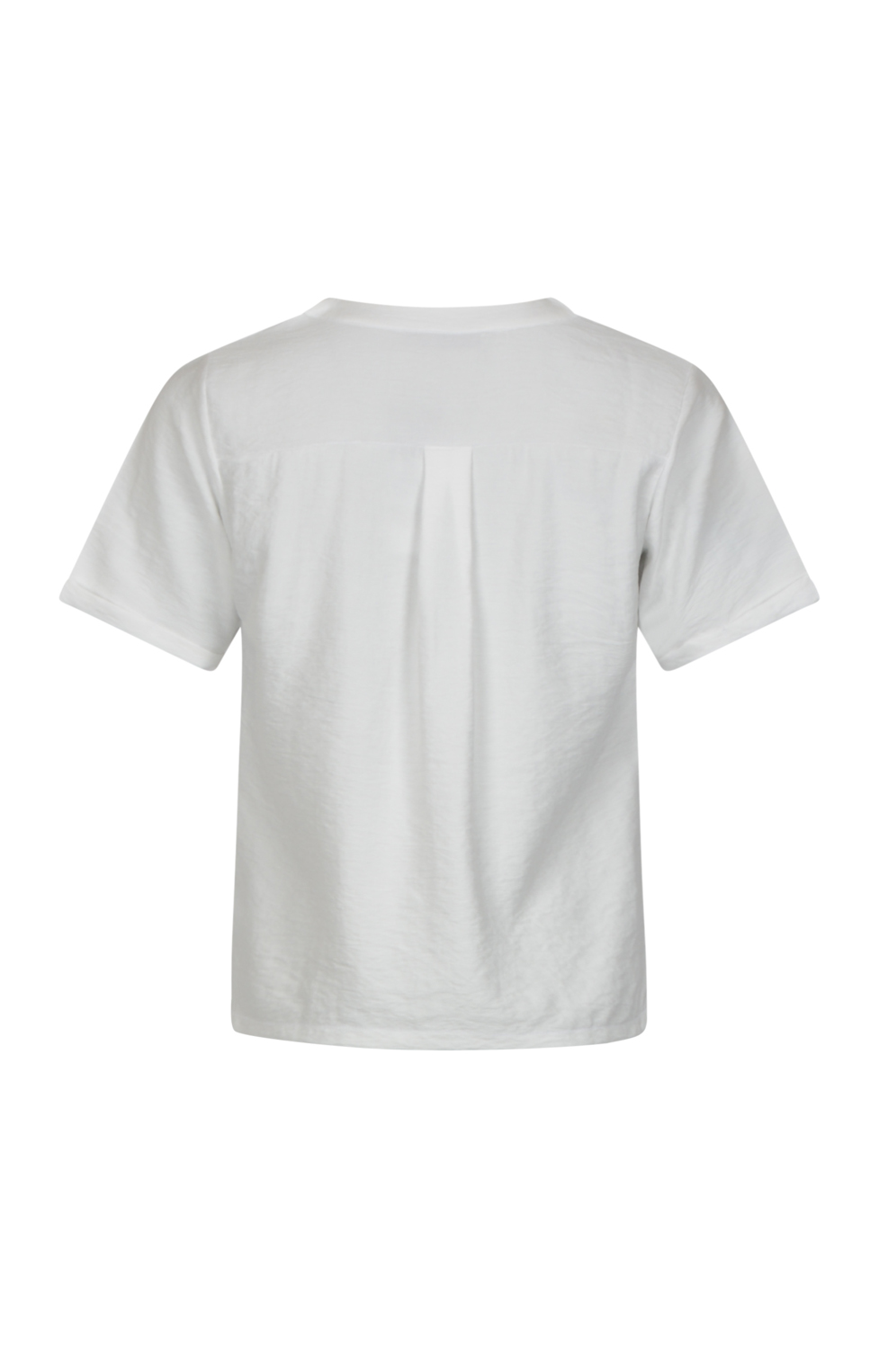 Blus v-ringad vit - 4