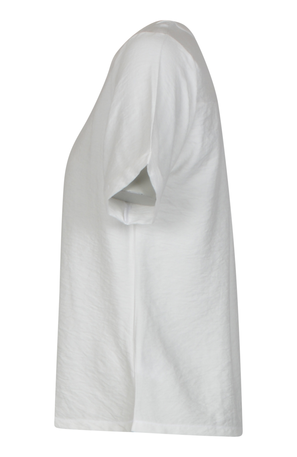 Blus v-ringad vit - 3