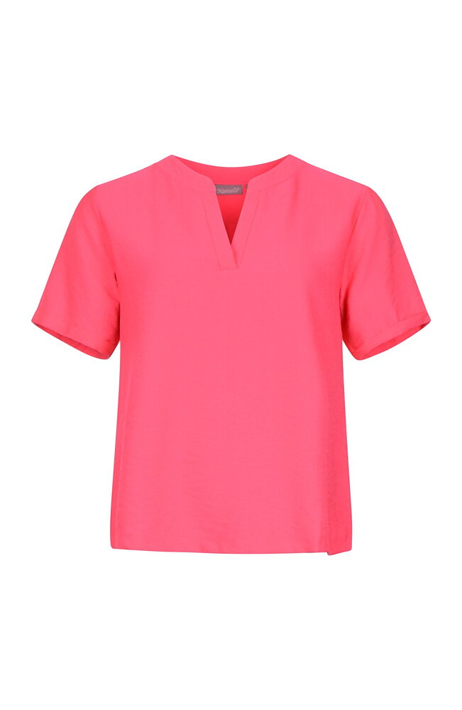 Blus-v-ringad cerise
