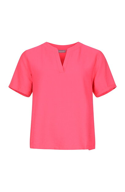 Blus-v-ringad cerise