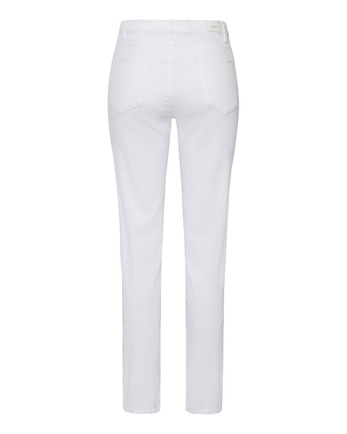 Jeans Mary bomullsblandning vit - 5