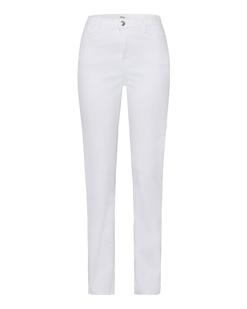 Jeans Mary bomullsblandning vit - 4
