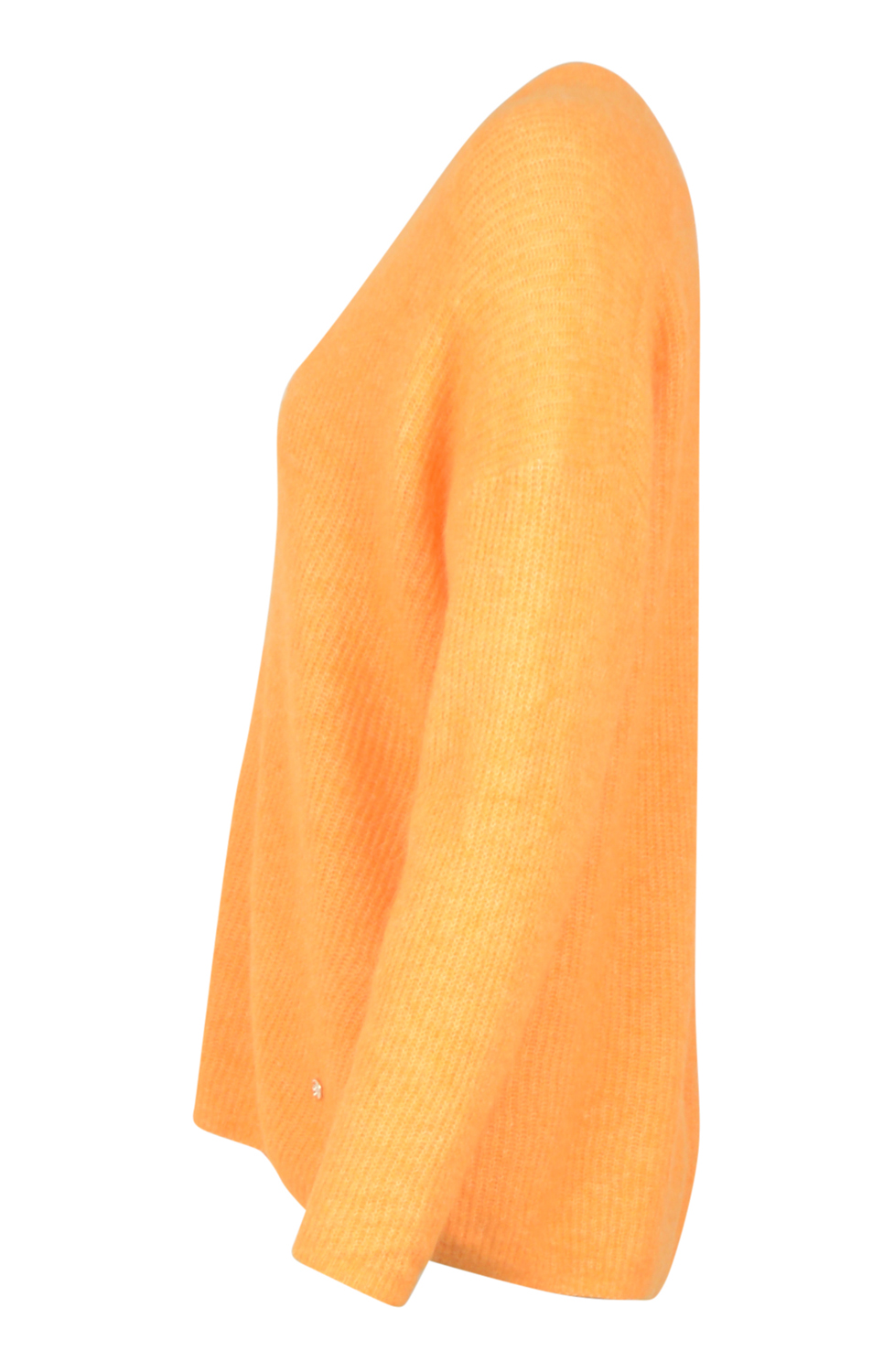 Jumper Thora v-ringad orange - 2