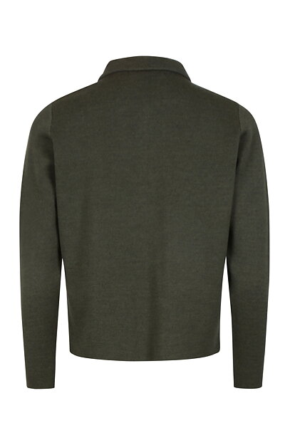 Kofta Monet dark melange green - 3