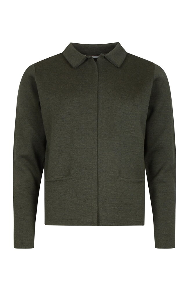Kofta Monet dark melange green