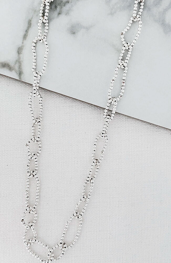 Halsband 3116 silverfärgat
