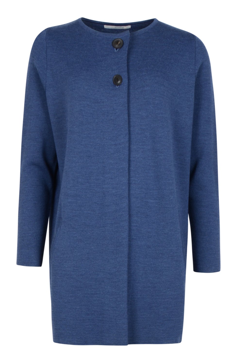 Kofta lång Margit dark denim