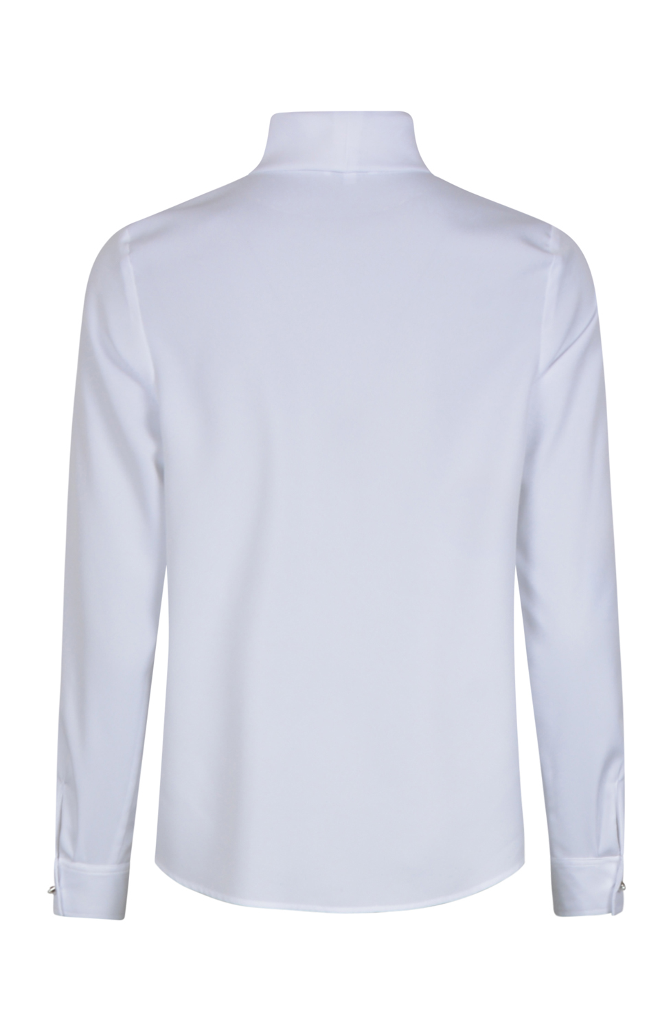  Blus vit med slipsknut - 3