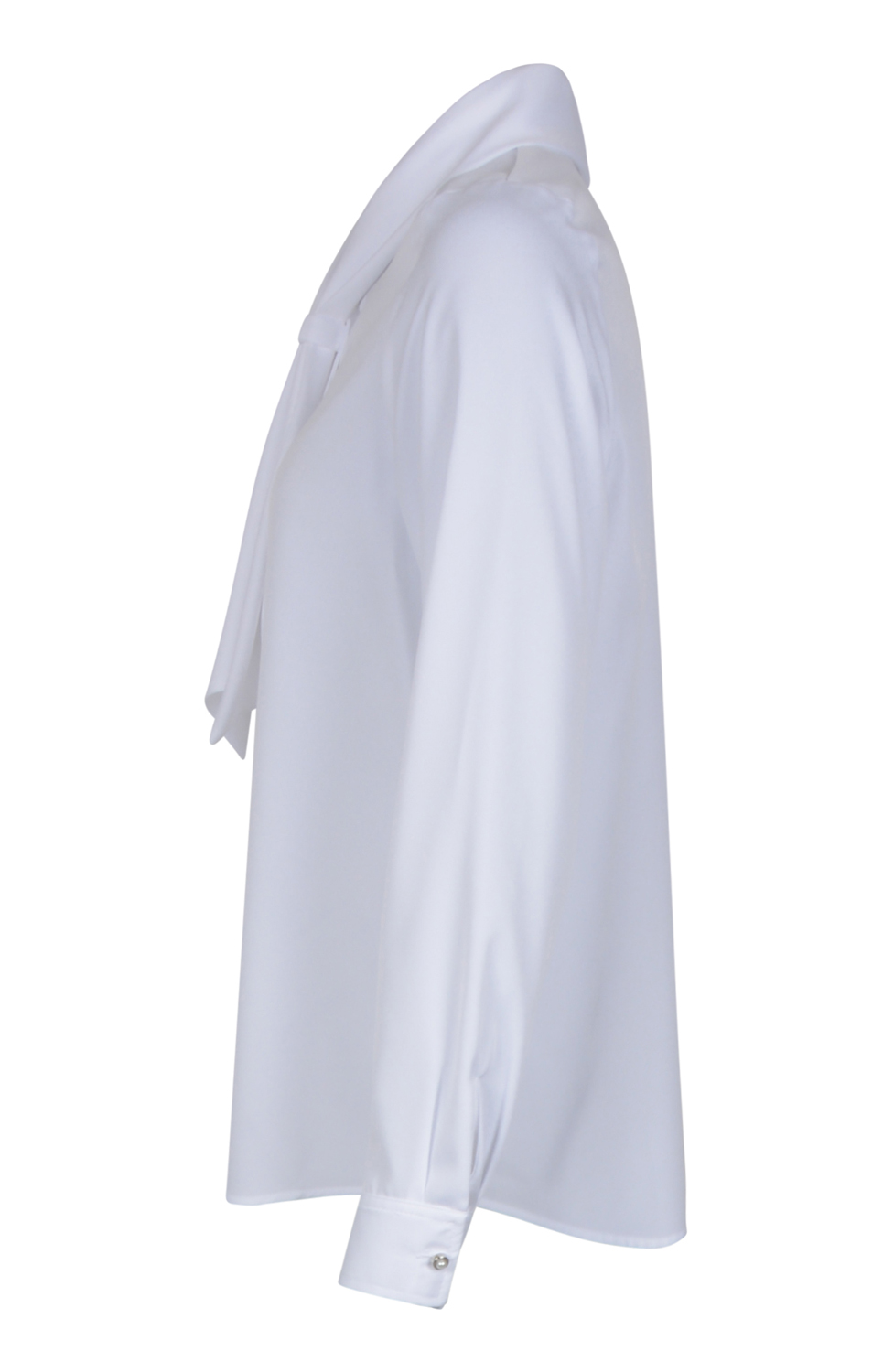  Blus vit med slipsknut - 2