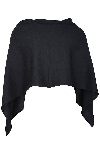 Poncho Paris antrazitgrå