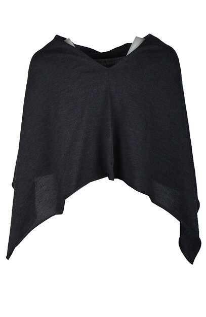 Poncho Paris antrazitgrå - 3