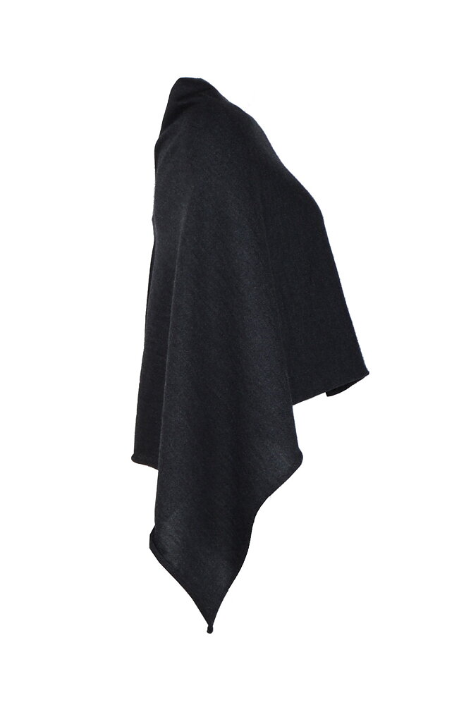 Poncho Paris antrazitgrå