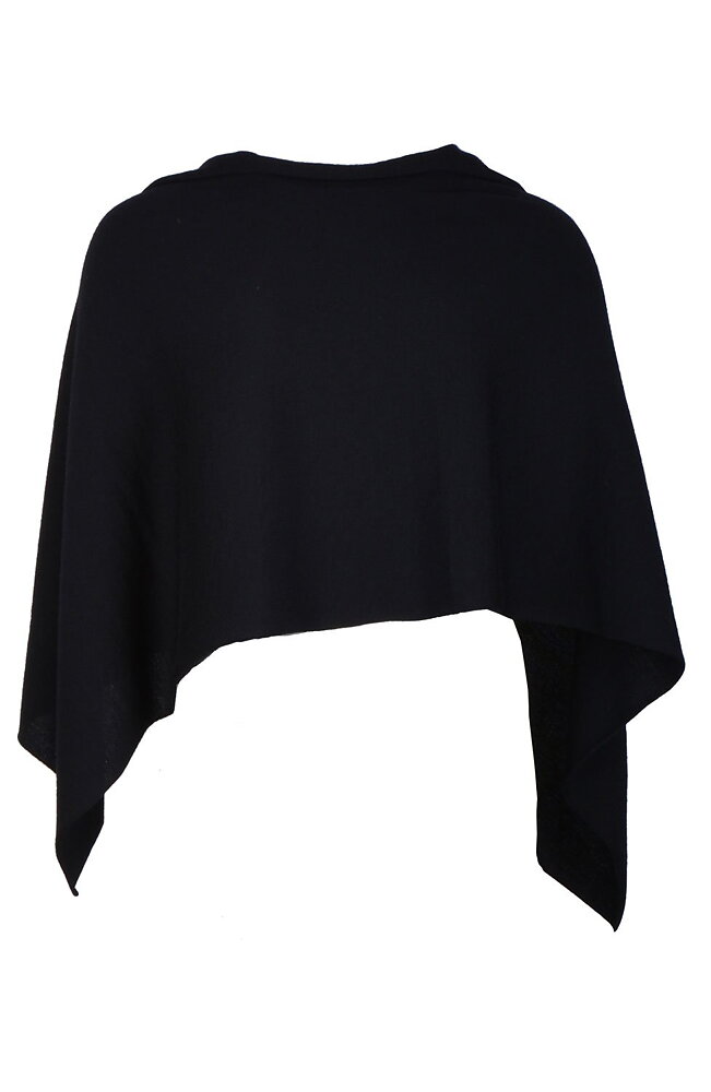 Poncho Paris svart