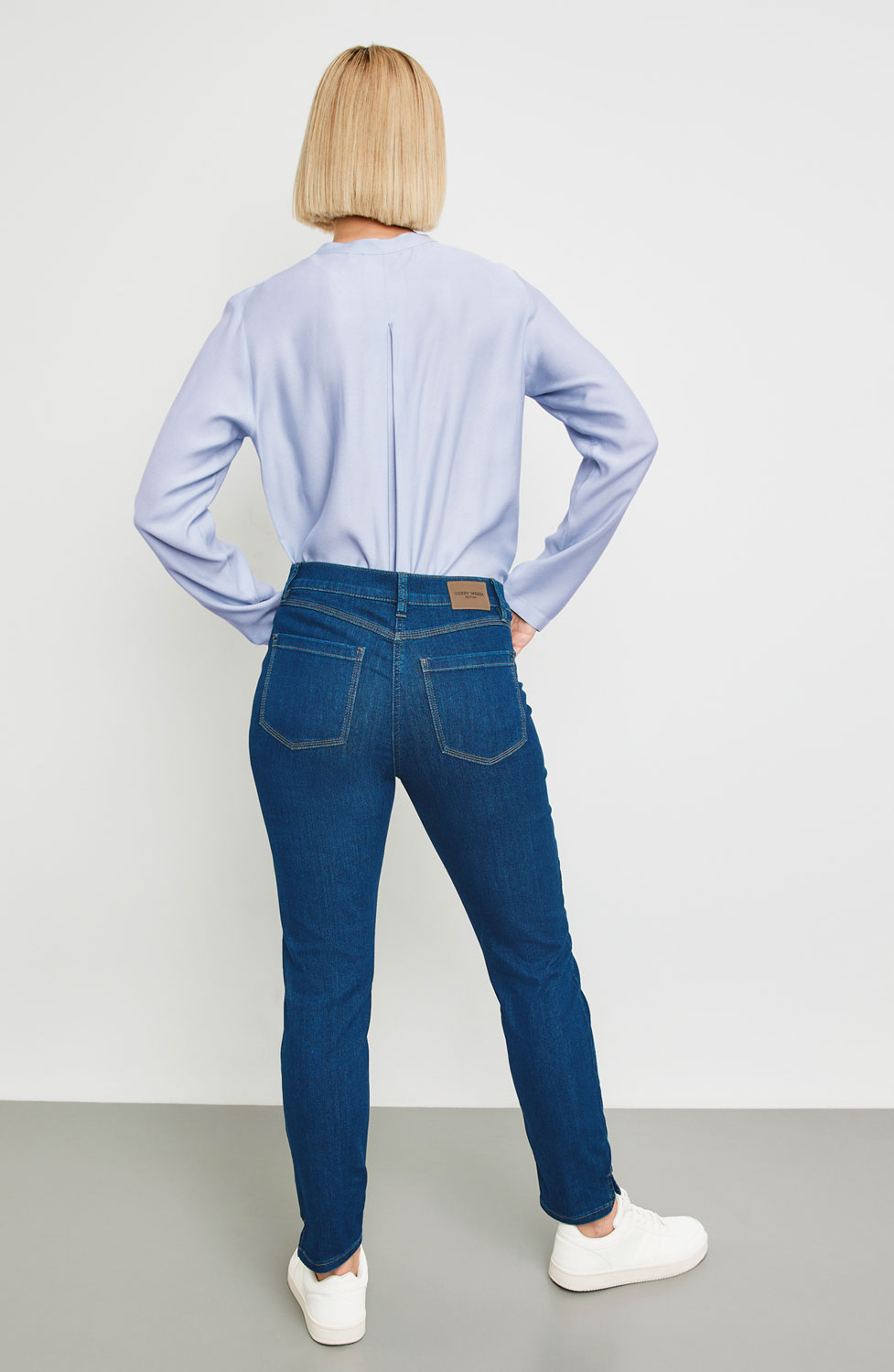 Jeans Soline best4me cropped mörkare denim - 3