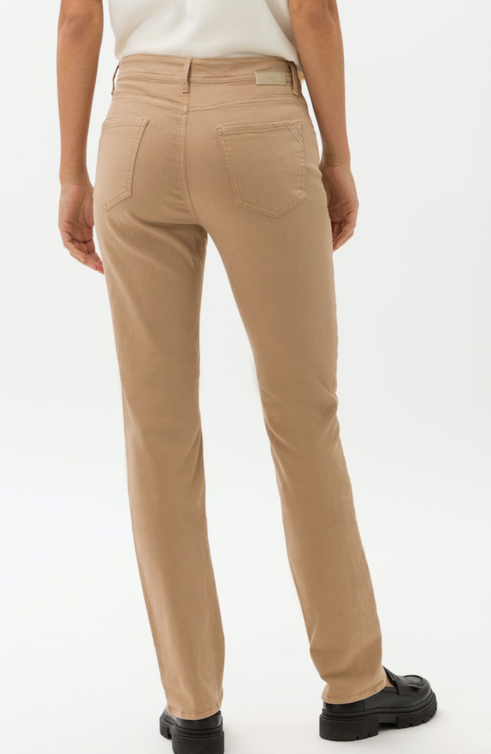 Jeans Mary bomull mörk beige - 2