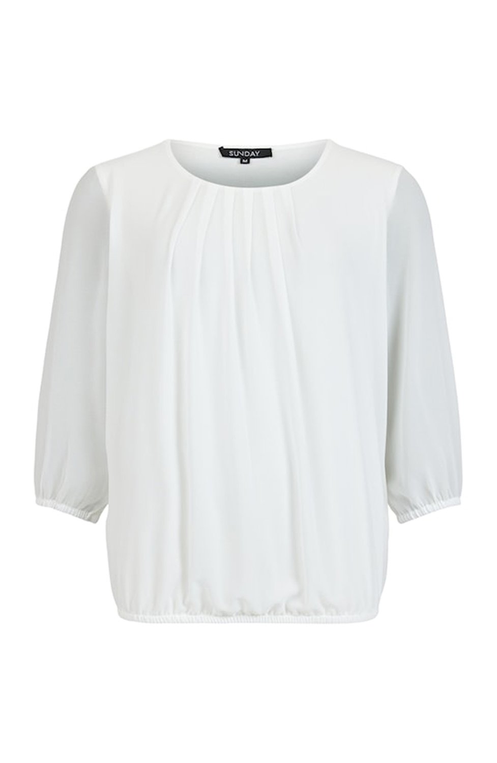 Topp Sunday skir framsida offwhite