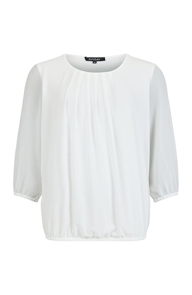 Topp Sunday skir framsida offwhite