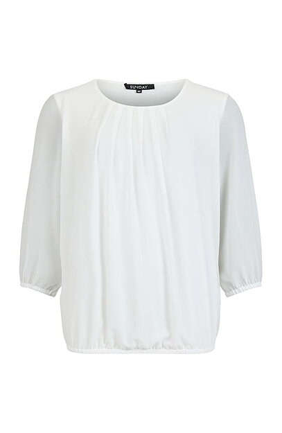 Topp Sunday skir framsida offwhite