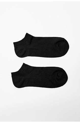Ankelstrumpor bambu 3-pack svart