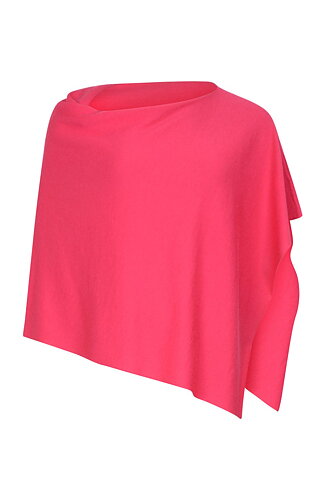 Poncho Paris magenta cerise