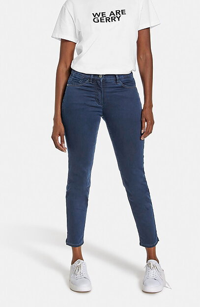 Jeans Best4me cropped svart - 3