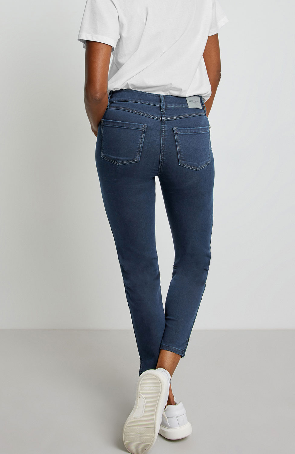 Jeans Best4me cropped svart - 4