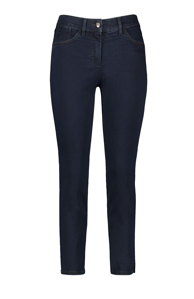 Jeans Soline best4me cropped mörkblå denim