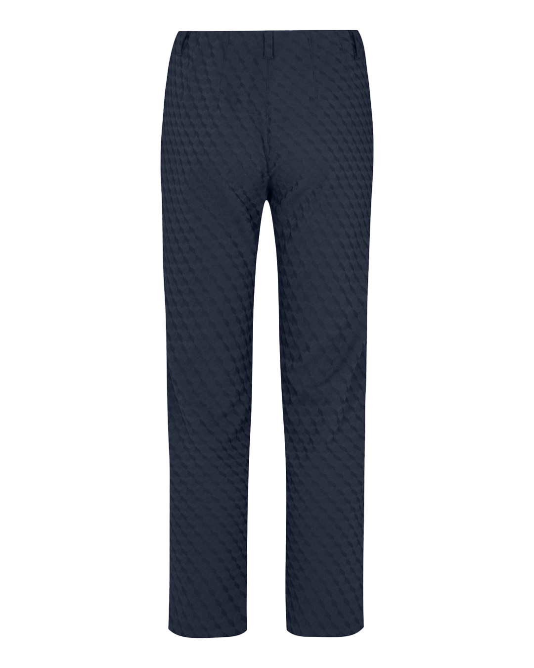 Mirakelbyxa Kelly kort blå jacquard - 3