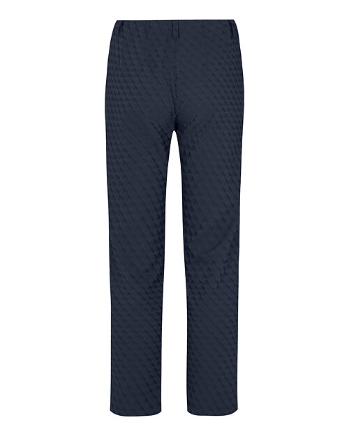 Mirakelbyxa Kelly kort blå jacquard - 3