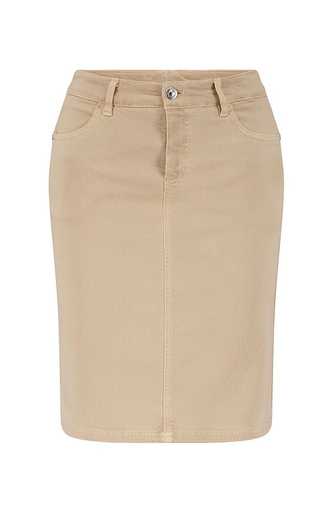 Jeanskjol Hedi550 beige
