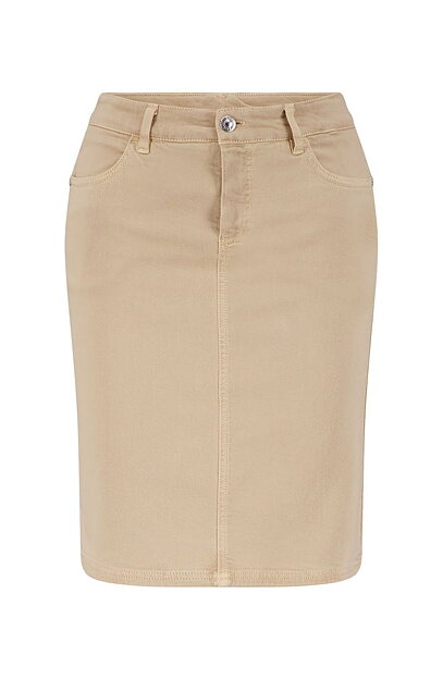 Jeanskjol Hedi550 beige
