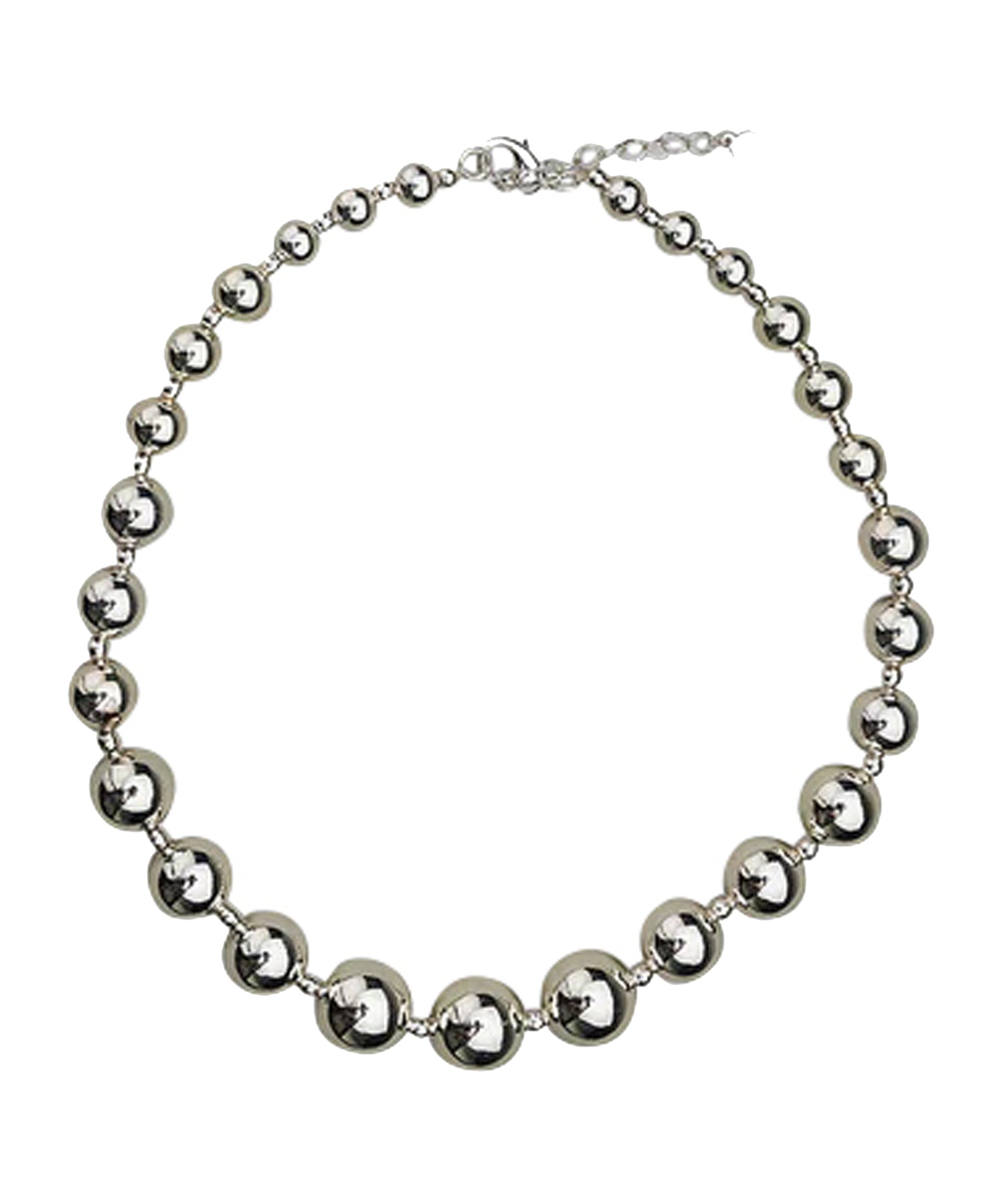 Halsband Bead med silverpärlor - 3