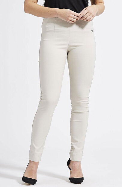 Mirakelbyxa Vicky slim grey sand