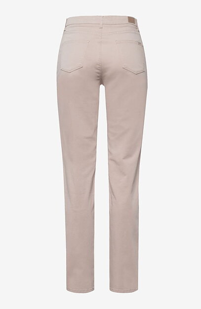 Bomullsjeans Carola beige - 5