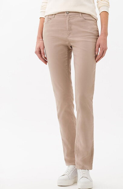 Bomullsjeans Carola beige