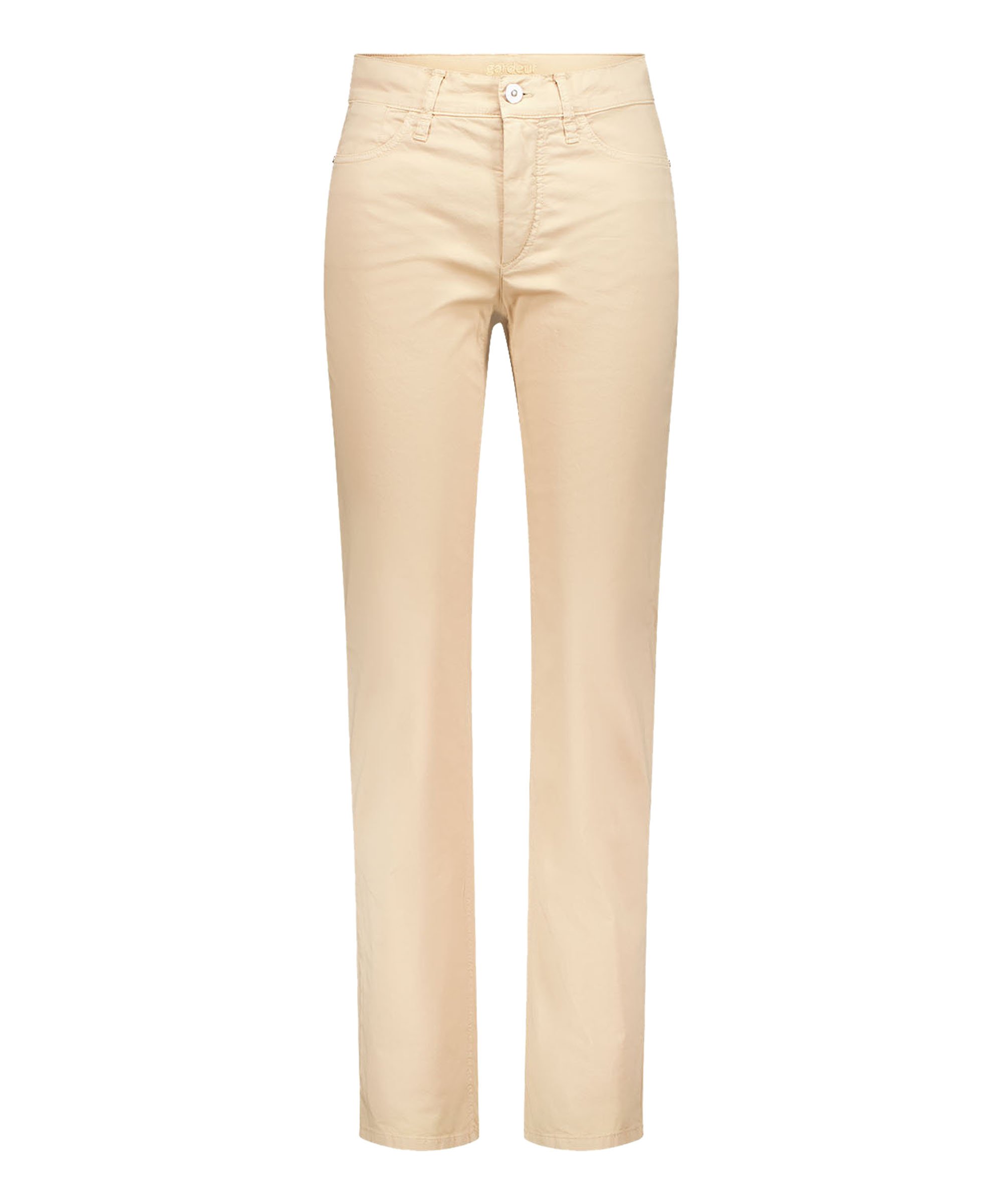 Bomullsjeans Inga straight beige