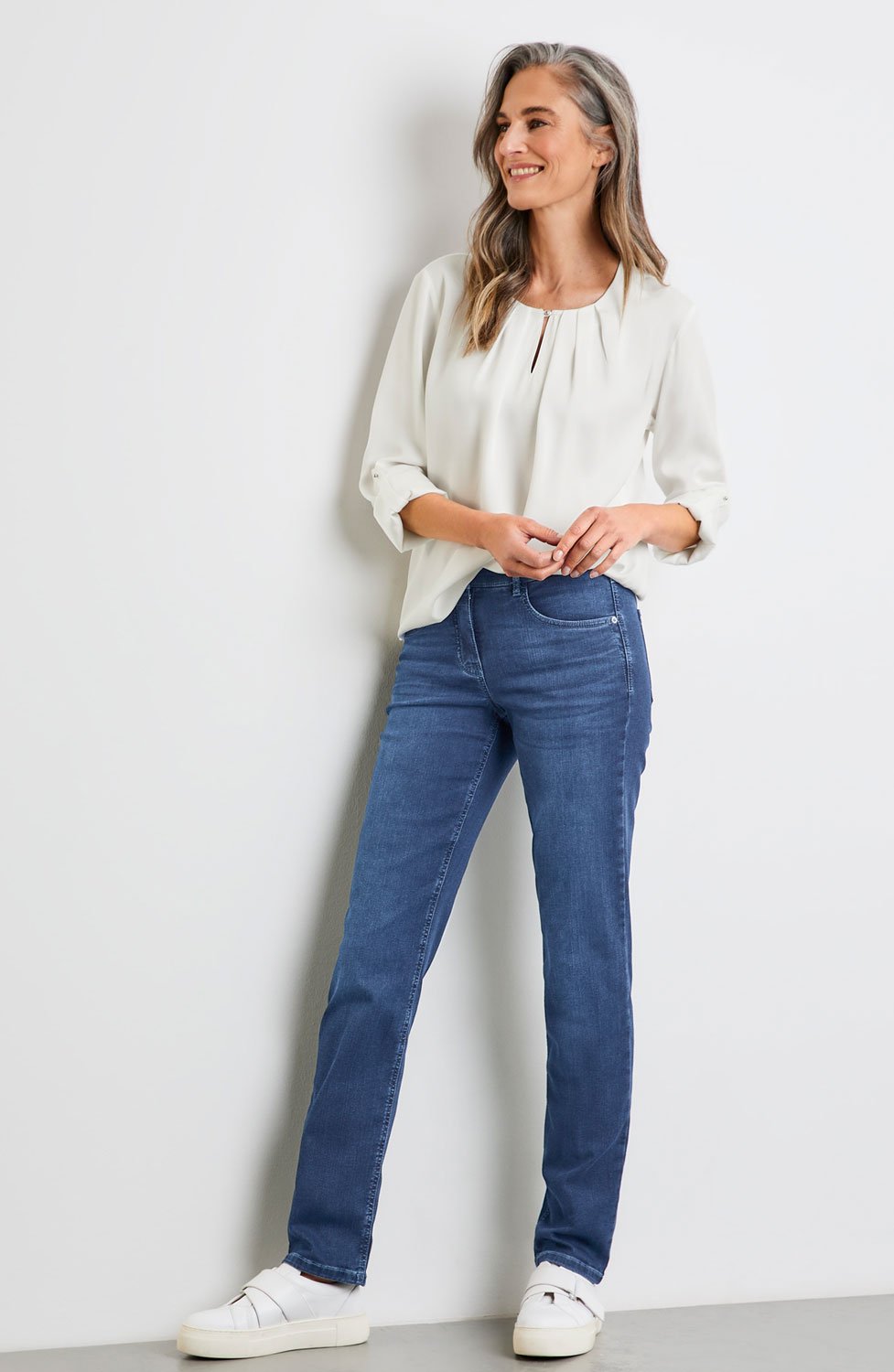 Jeans Soline Best4me regular mörkblå