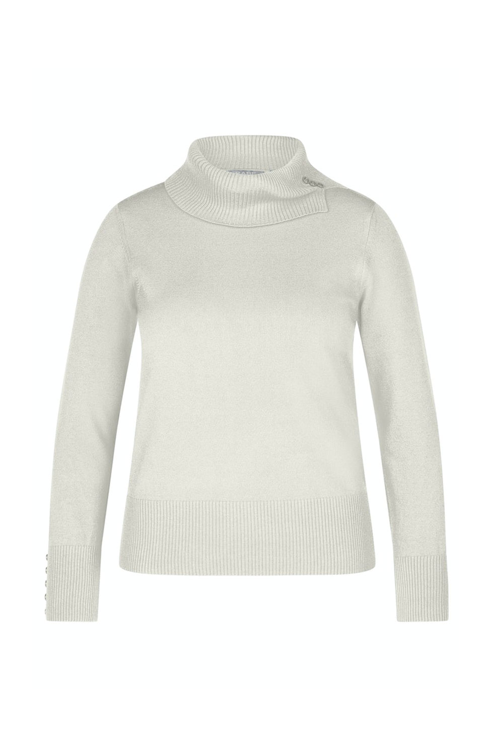 Polo offwhite med knappar - 4