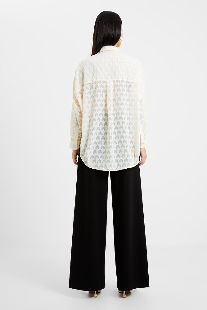 Blus Geo burnout offwhite