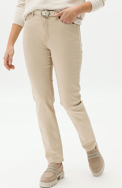Jeans Mary bomullsblandning beige
