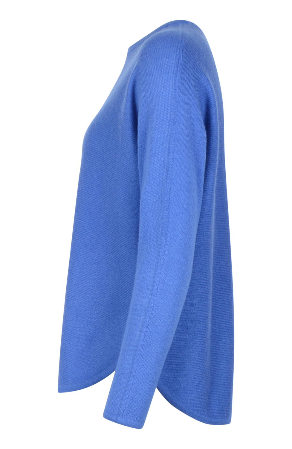 Kashmirjumper loose tension kornblå - 2