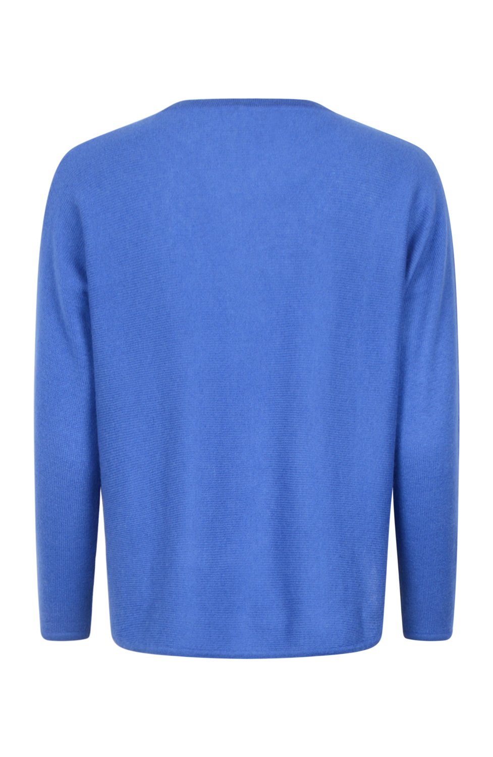 Kashmirjumper loose tension kornblå - 3